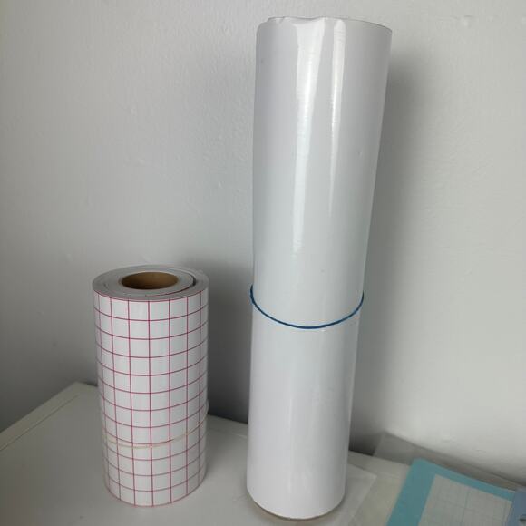 Silhouette Portrait 2 Electronic Cutting White Cricut Machine Bundle With Extras - Picture 7 of 9